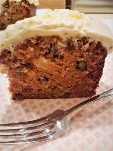 Moist Carrot and Pineapple Cake