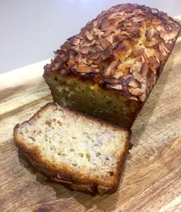 Lactose Free Banana Coconut Bread