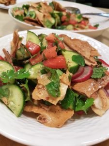 Lebanese bread salad