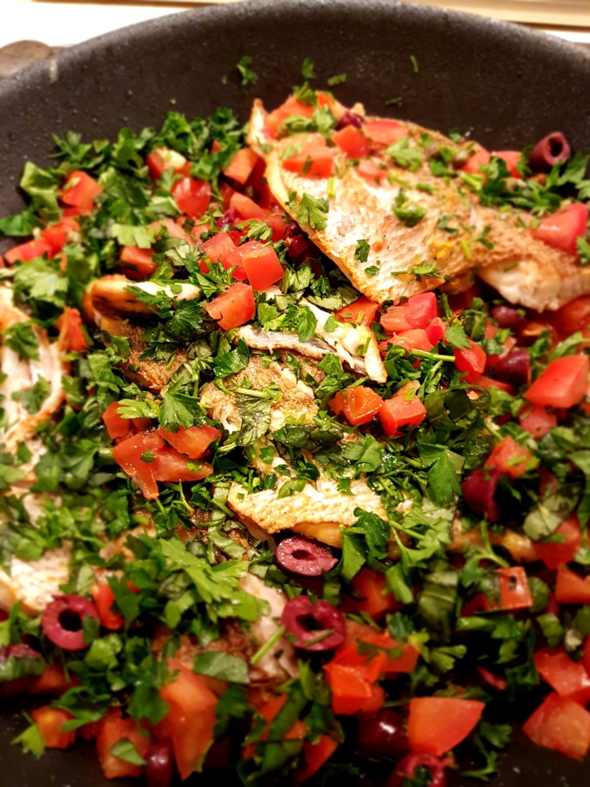 Quick and Fresh Italian Style Fish – Fork That's Good