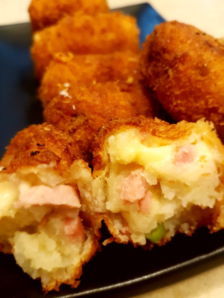 Crunchy Cheese and Ham Croquettes – Fork That's Good